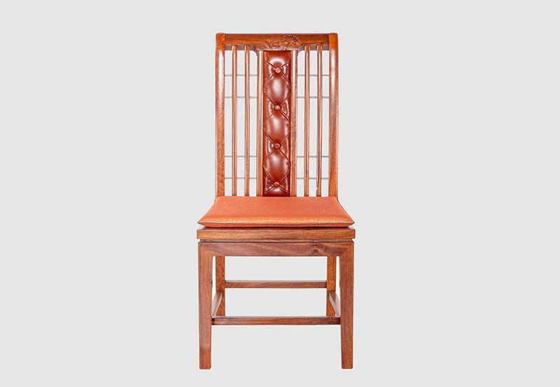 桃城芙蓉榭中式实木餐椅效果图