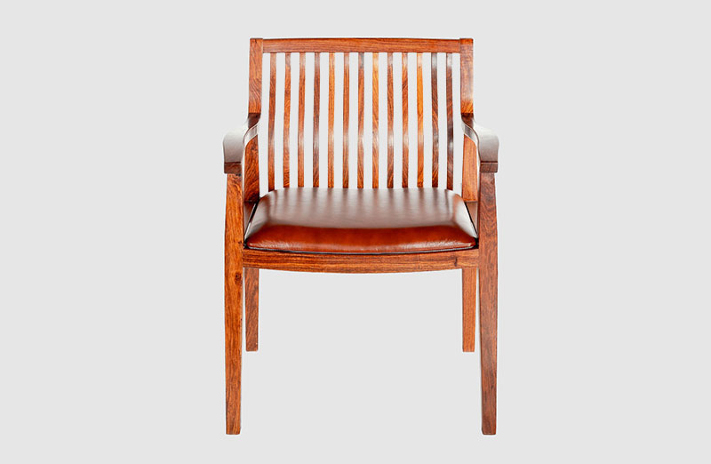 桃城中式实木大方椅家具效果图